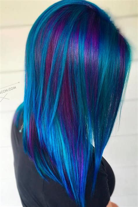 blue and purple hair color ideas|blue and purple hair boys.